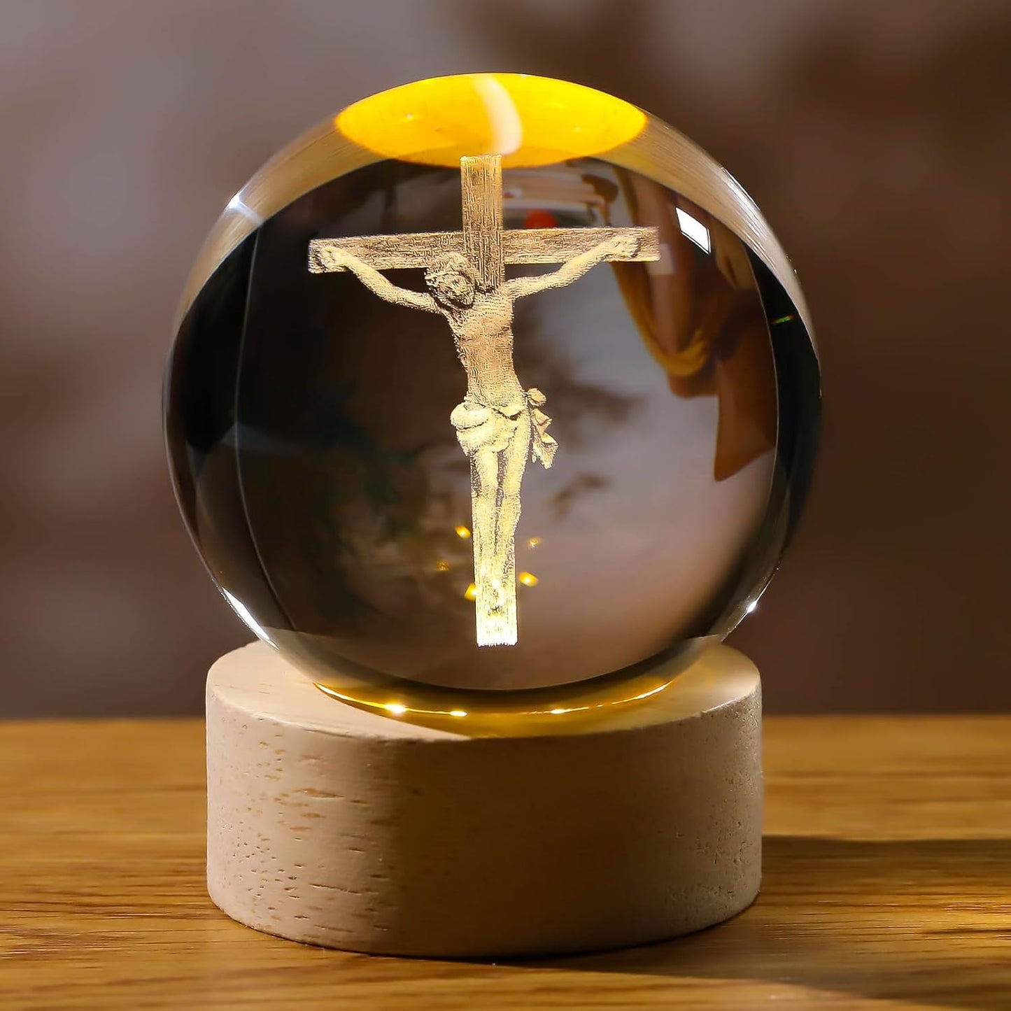 Lampada: Sfera Celeste – la Presenza Divina che Illumina la Tua Casa