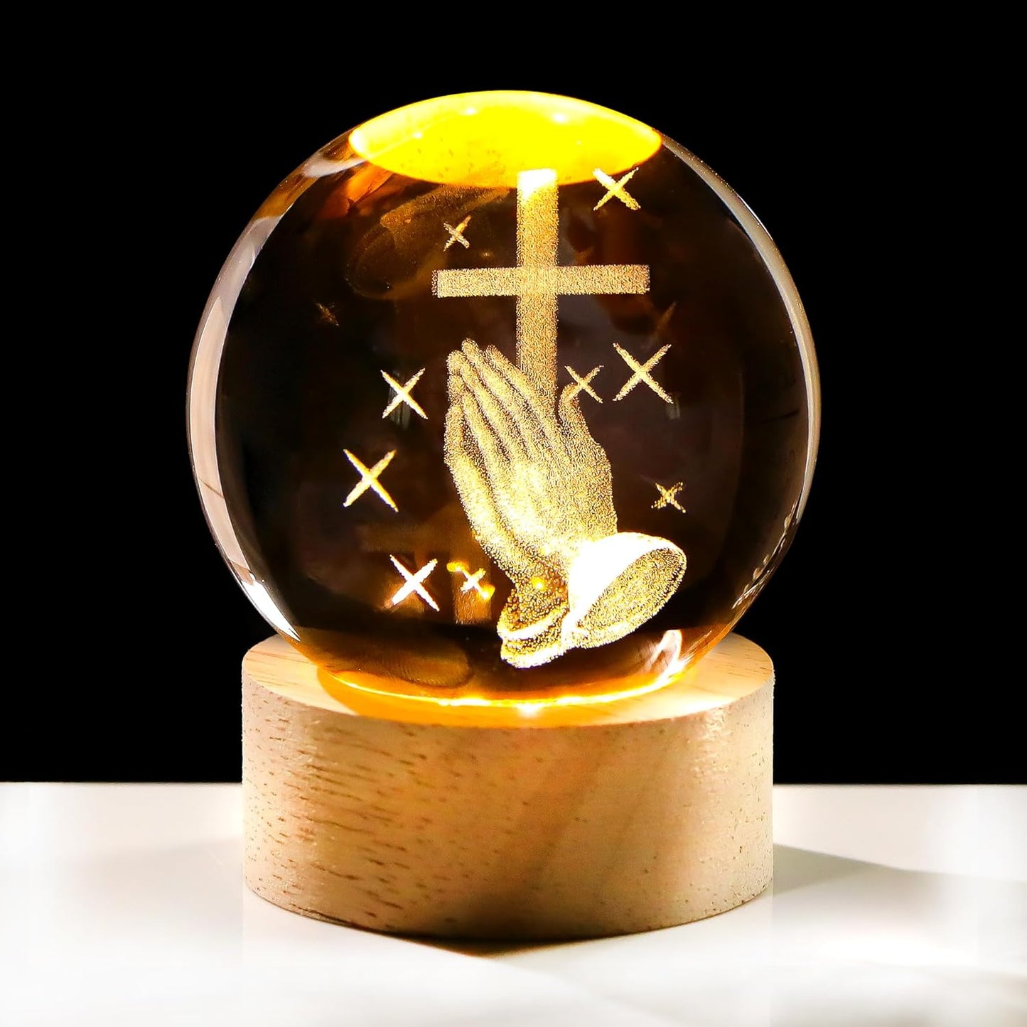 Lampada: Sfera Celeste – la Presenza Divina che Illumina la Tua Casa