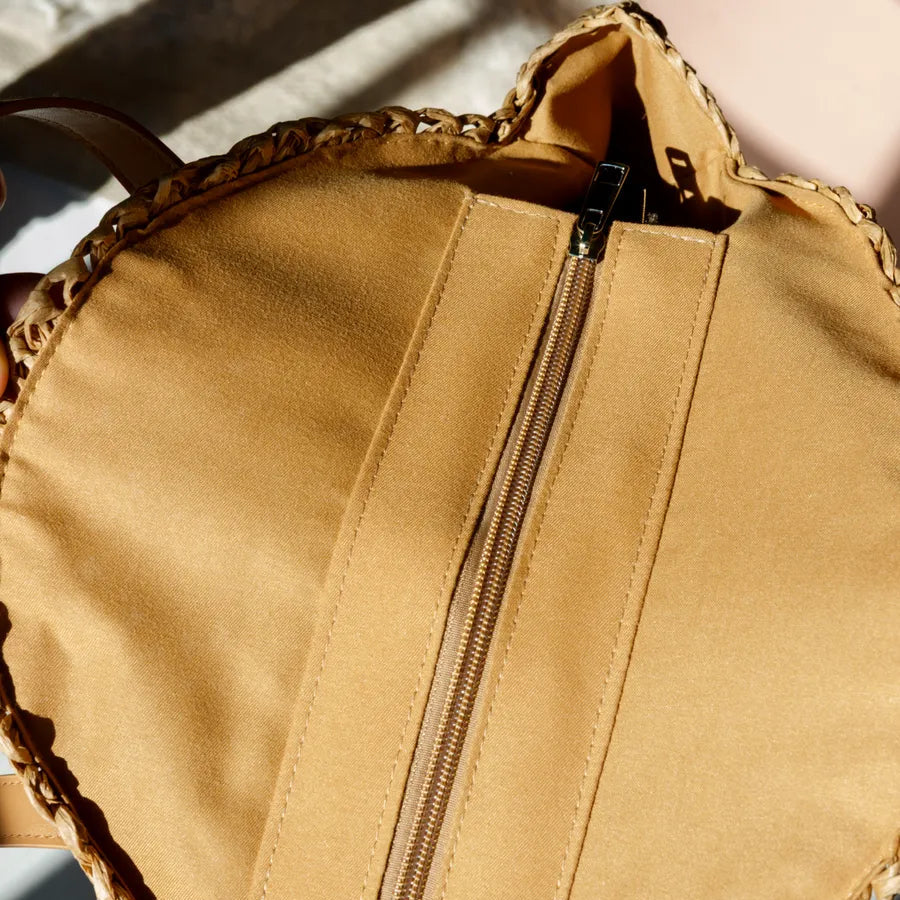 Panier en paille Provence éco