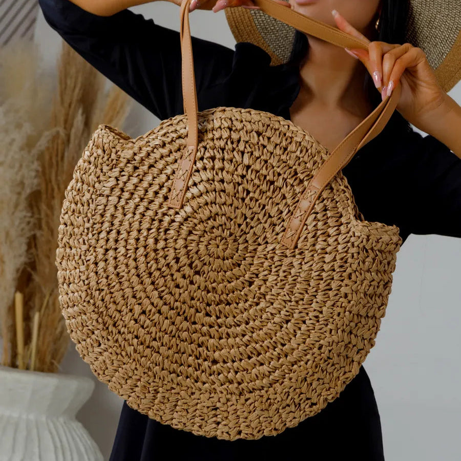 Panier en paille Provence éco