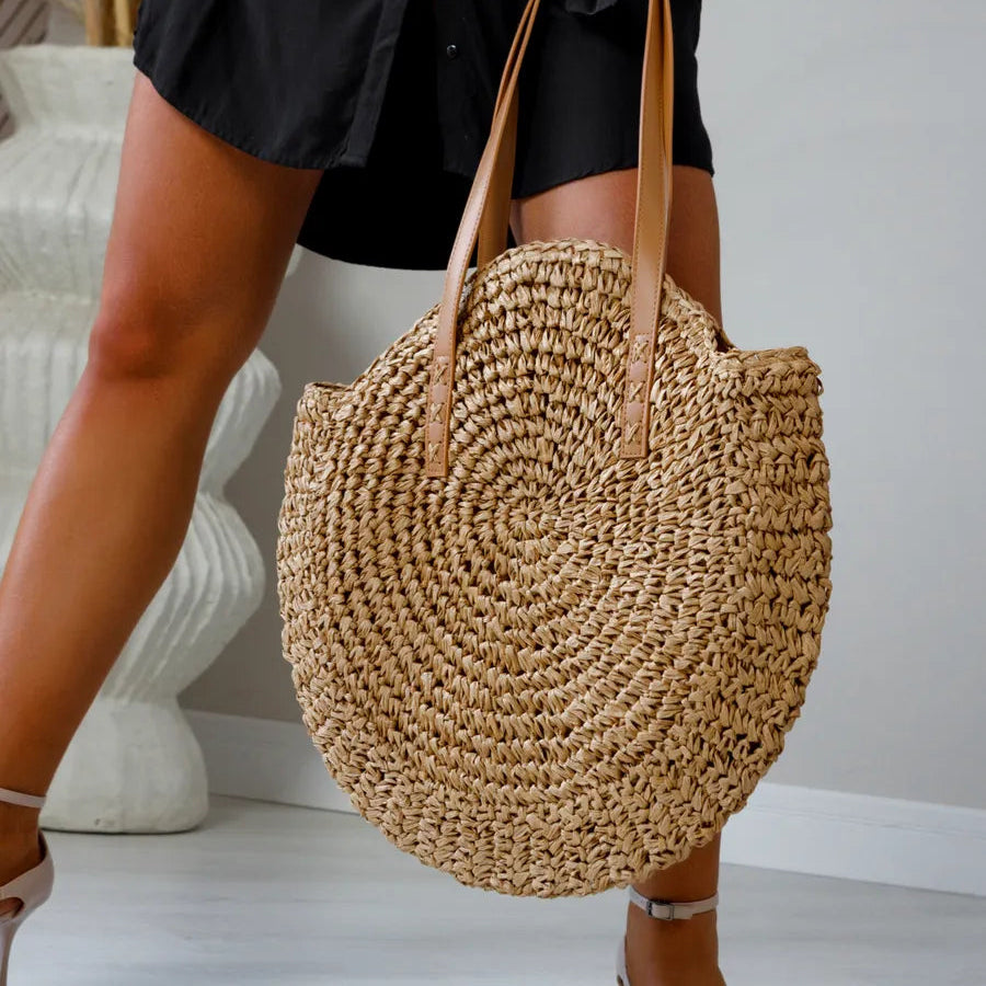 Panier en paille Provence éco