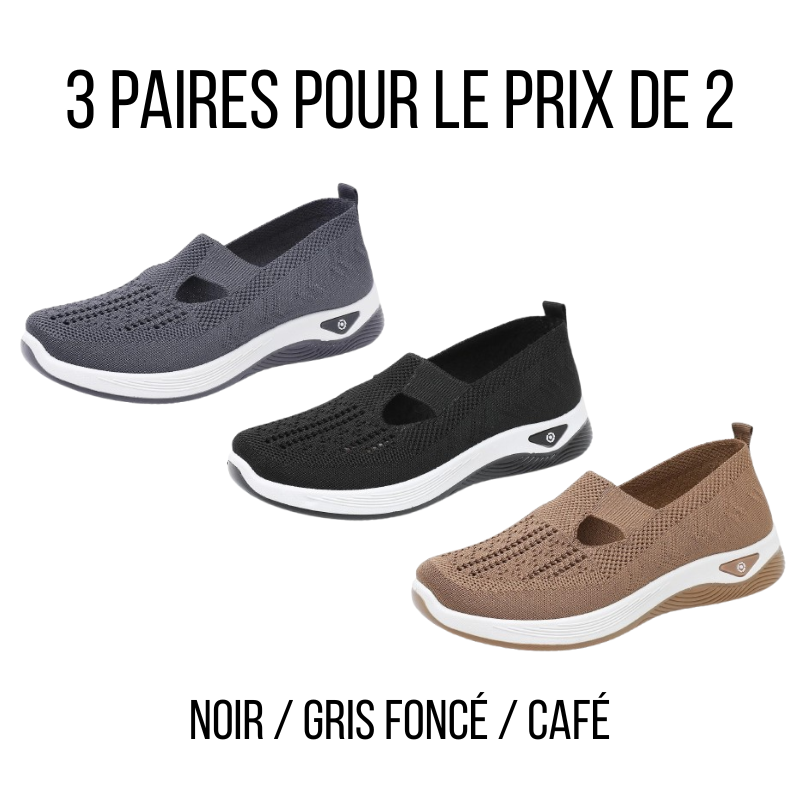 Baskets femme confortables
