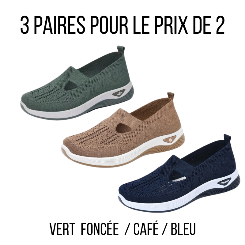 Baskets femme confortables