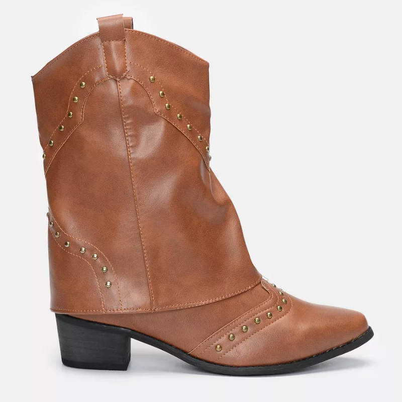 Botte cuir femme