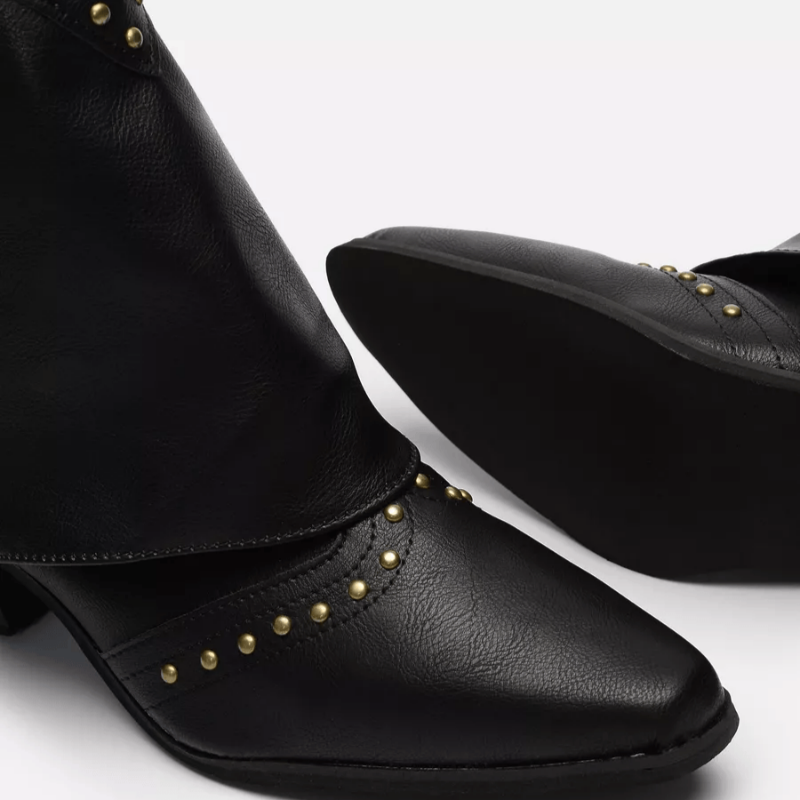 Botte cuir femme