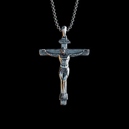 Collier avec crucifix de Jesus Christ