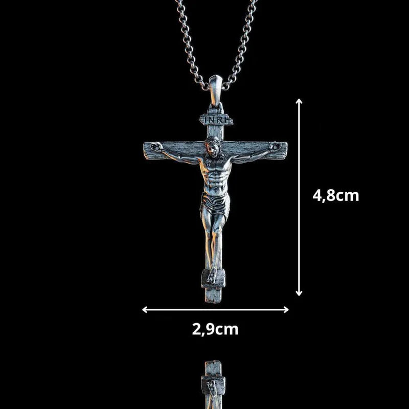 Collier avec crucifix de Jesus Christ