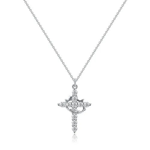 COLLIER CRUCIFIX AVEC BAGUE DE LUXE