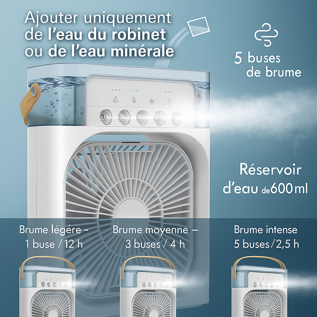 ZéphyrGo — Fraîcheur instantanée, où que vous soyez