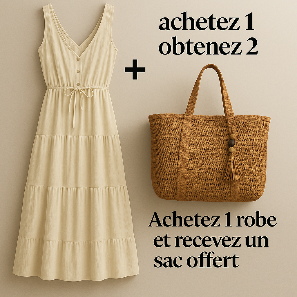Robe Genève + Sac Offert – Quantité Limitée !