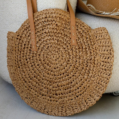 Panier en paille Provence éco