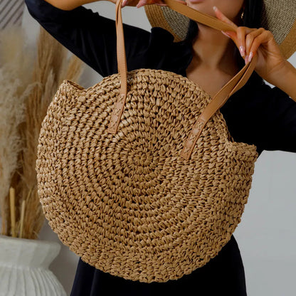 Panier en paille Provence éco