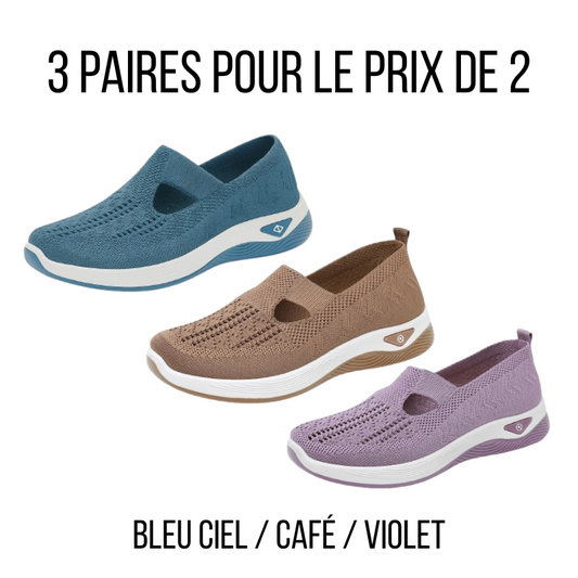 Baskets femme confortables