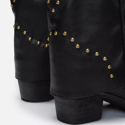  Botte cuir femme