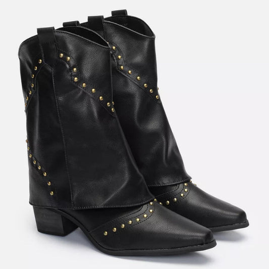  Botte cuir femme