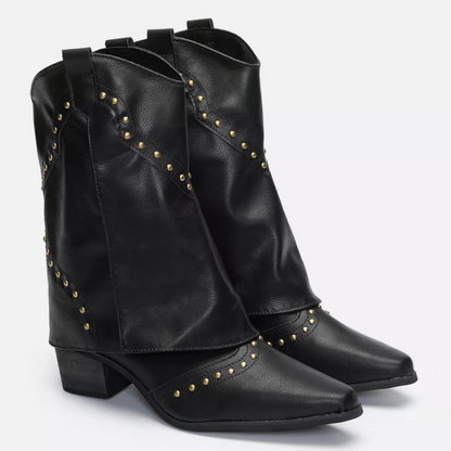  Botte cuir femme