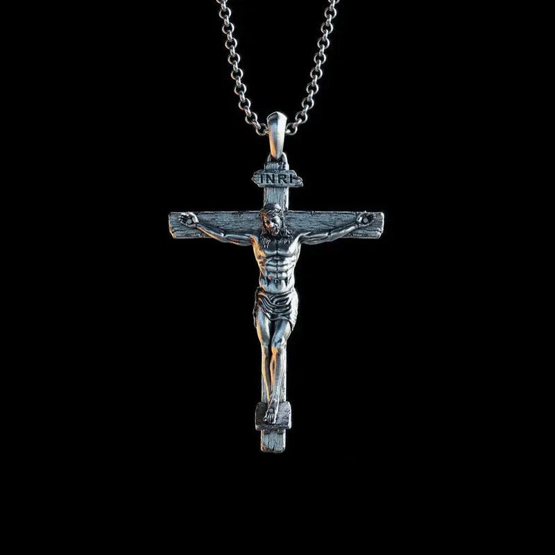 Collier avec crucifix de Jesus Christ