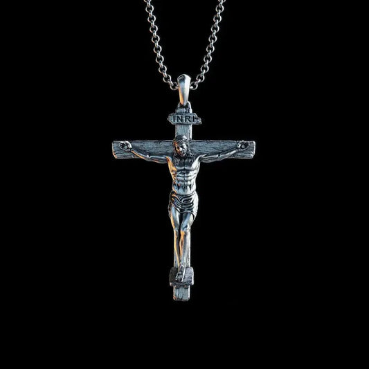 Collier avec crucifix de Jesus Christ