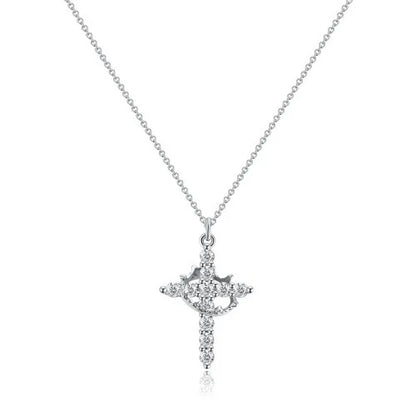 COLLIER CRUCIFIX AVEC BAGUE DE LUXE